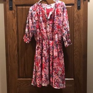 NY&C 3/4 sleeve dress